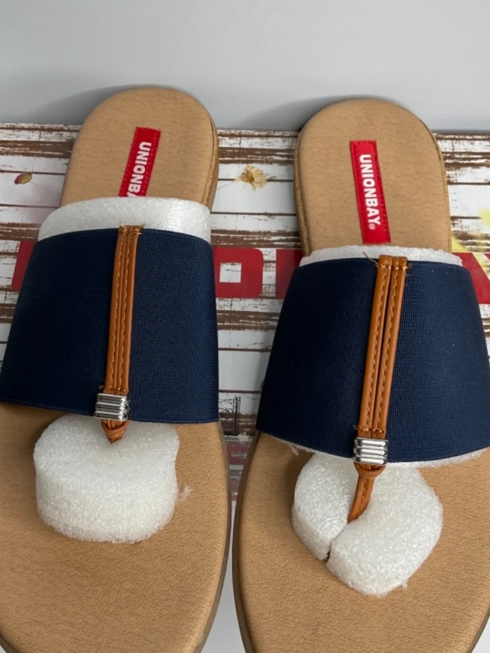 UNIONBAY Women’s by Natalie U slip-on sandals